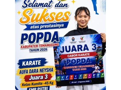 POPDA 2026 KABUPATEN TEMANGGUNG